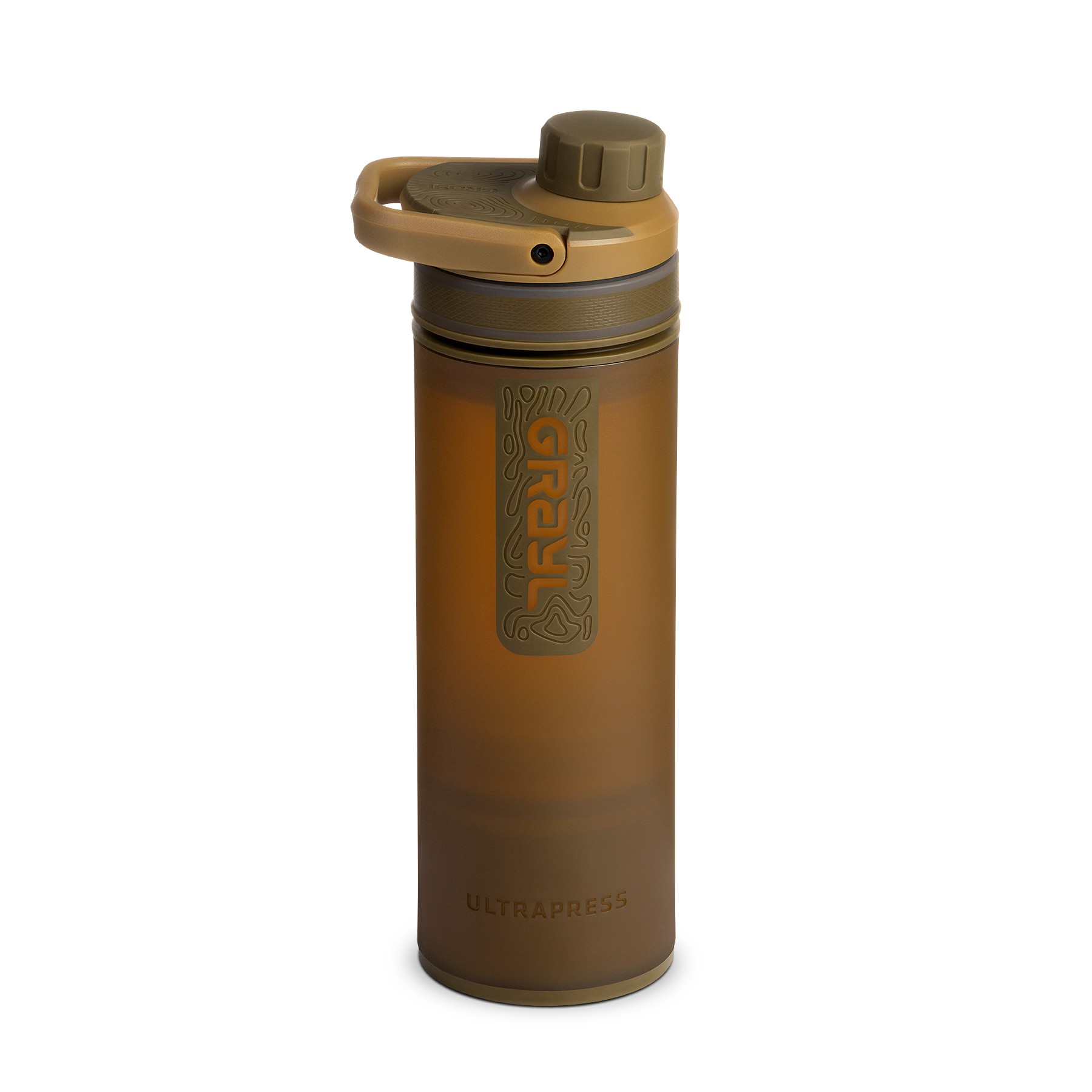 GRAYL UltraPressPurifier Trinkwasser-Filterflasche, coyote brown
