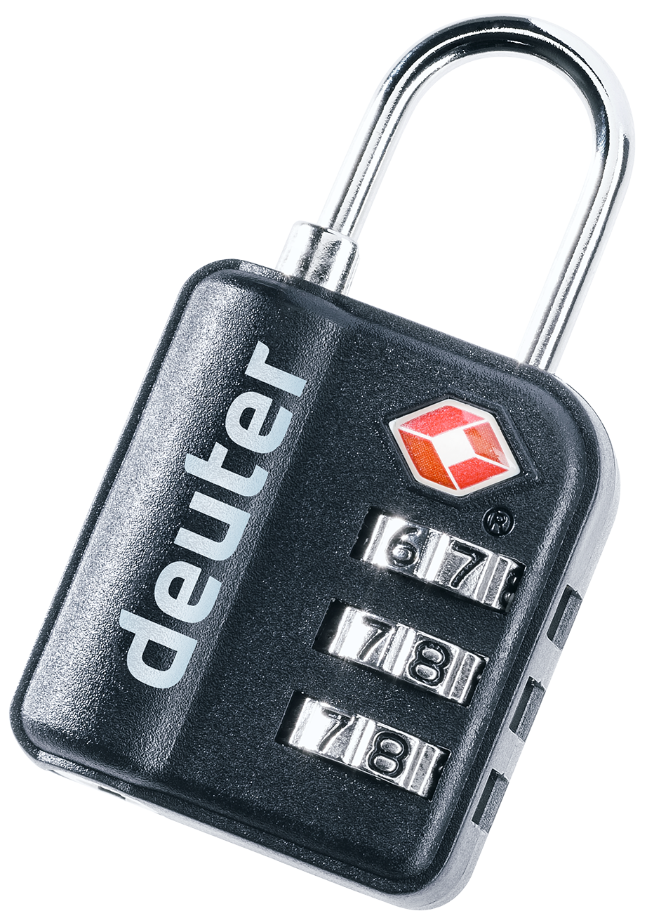 TSA Pad Lock, black