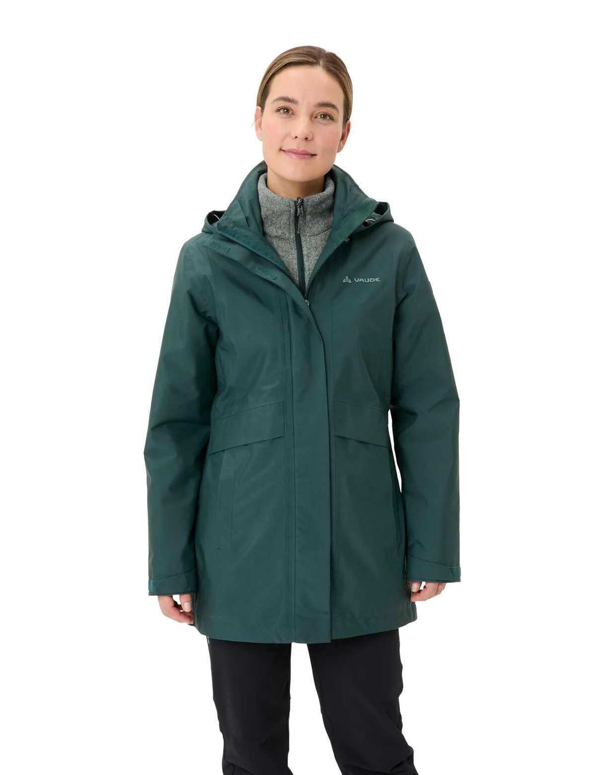 Idris 3in1 Parka Wm, deep pond
