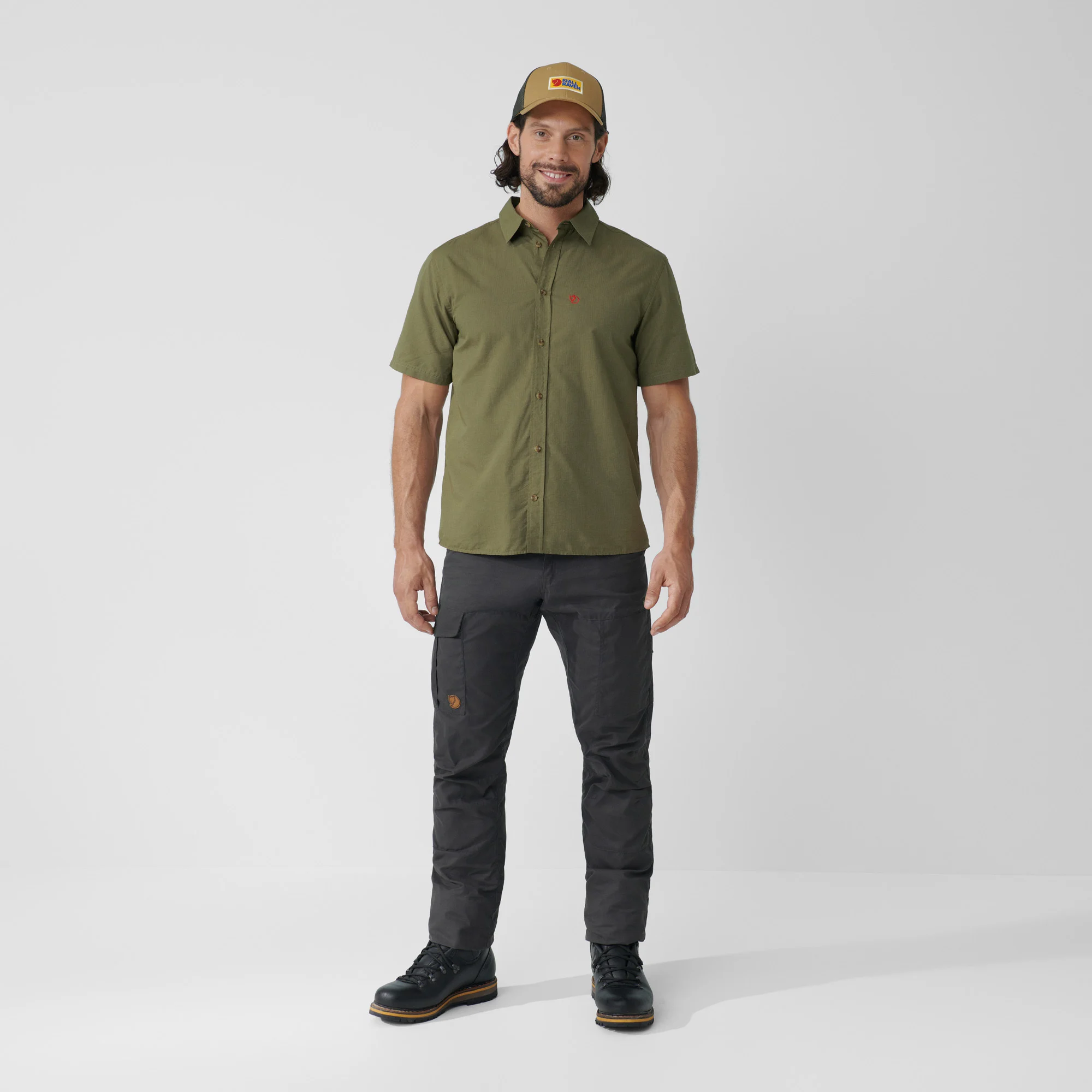 Övik Lite Shirt SS, dark navy-dawn blue