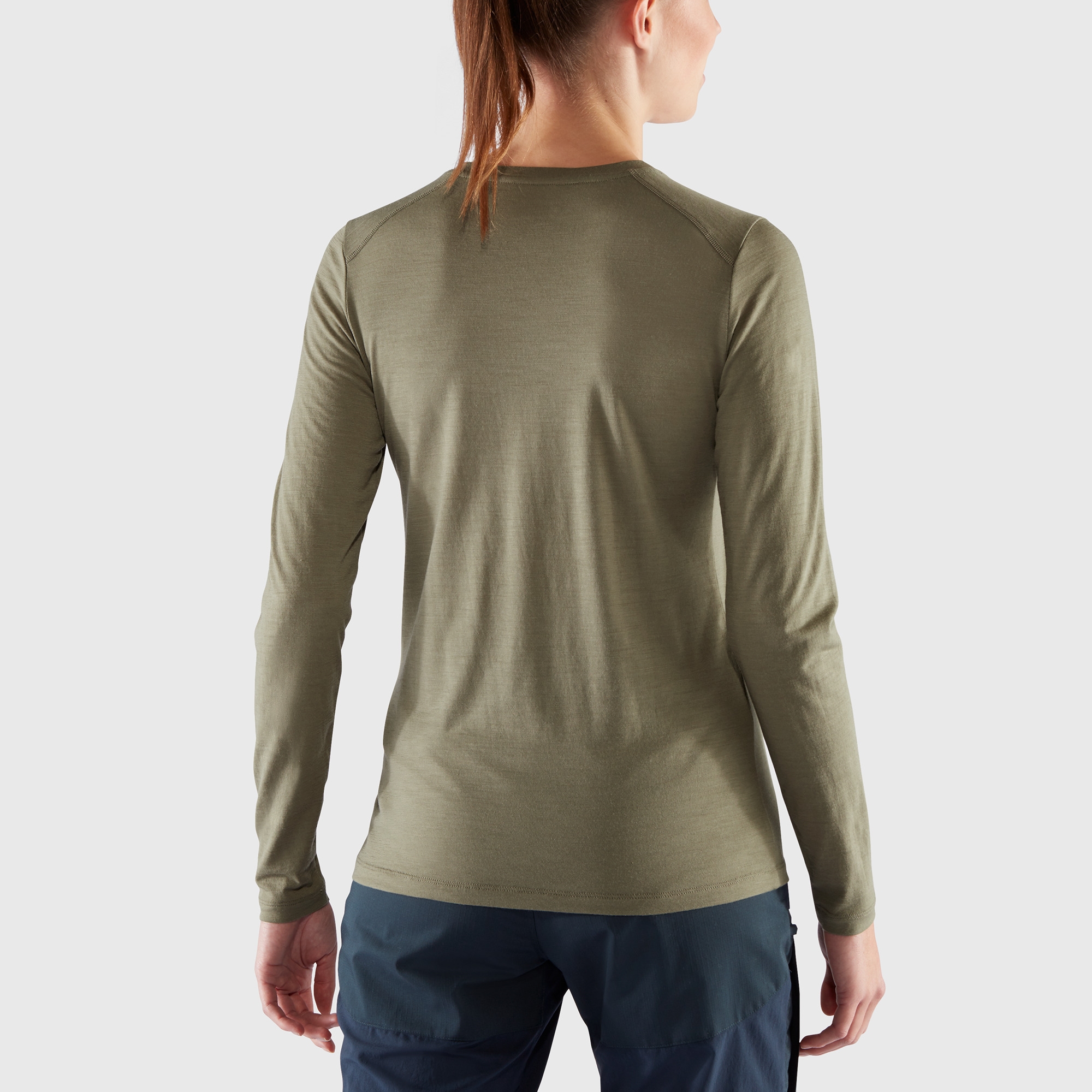 Abisko Wool L/S Wm, patina green