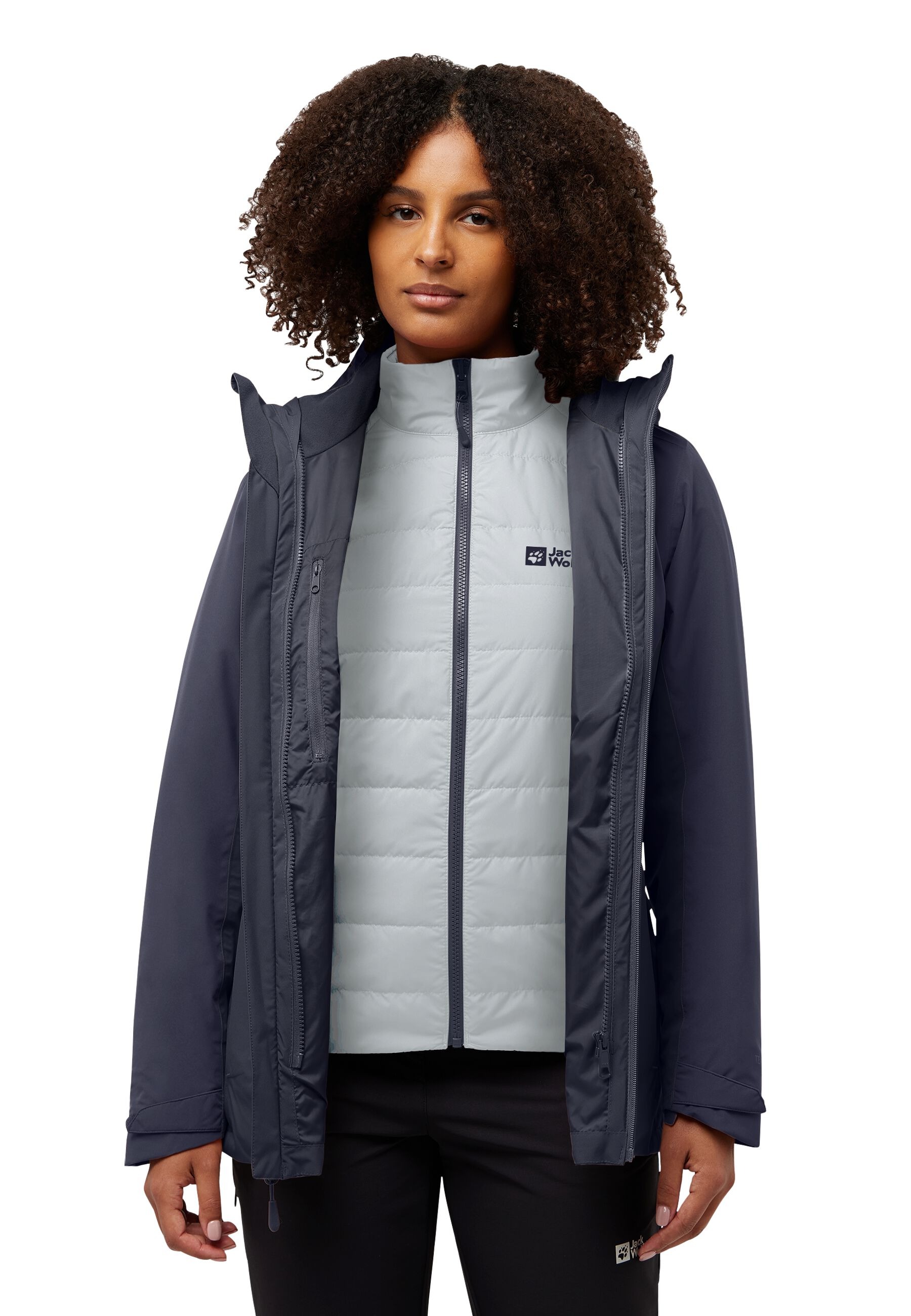 Hunberg 3in1 Jacket Wm, midnight sky