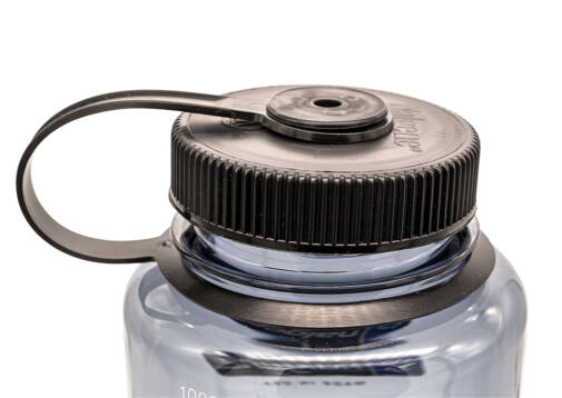 Nalgene Sustain Weithals 1,0 Liter, grau-schwarz