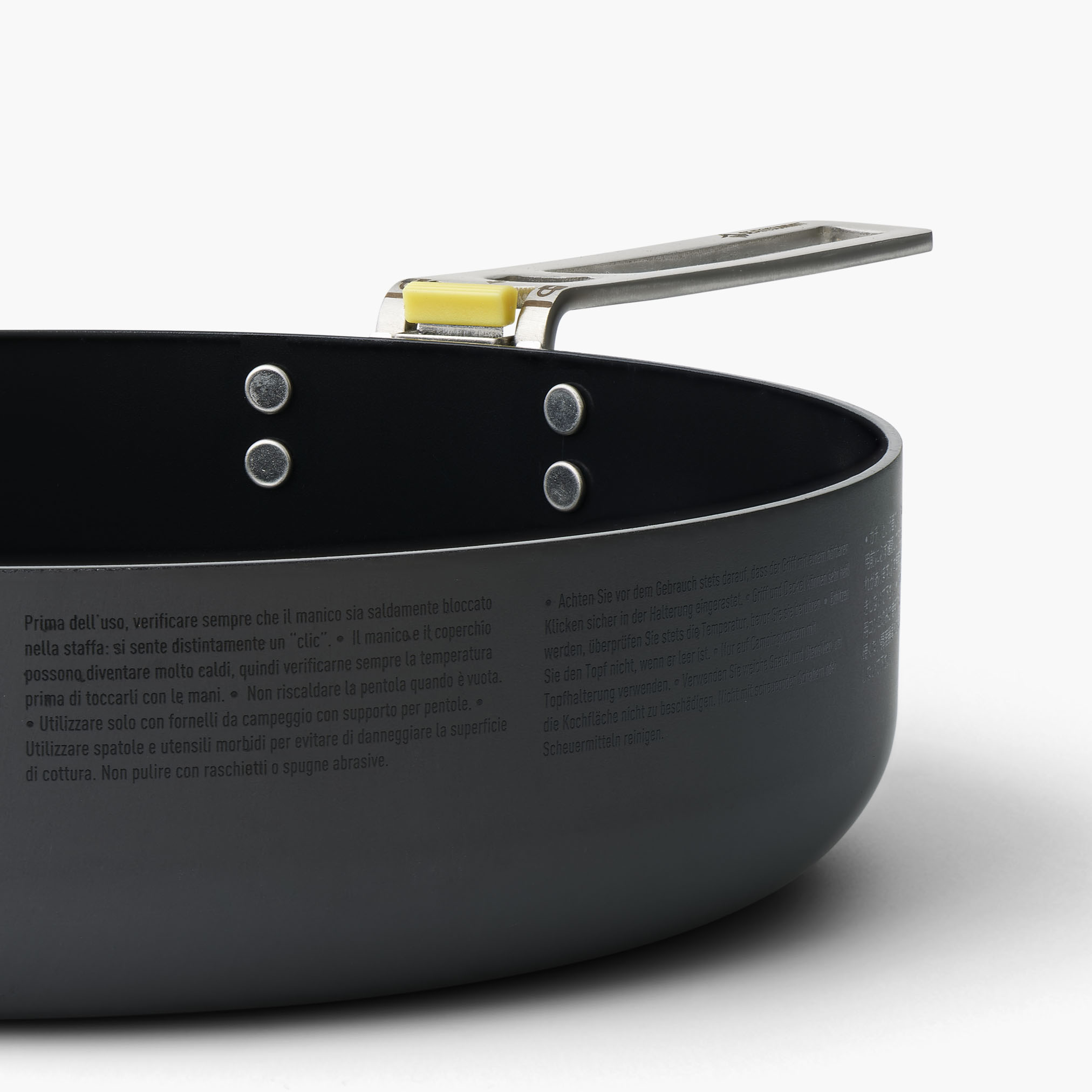 Frontier UL Pan, aluminium hard anodised grey