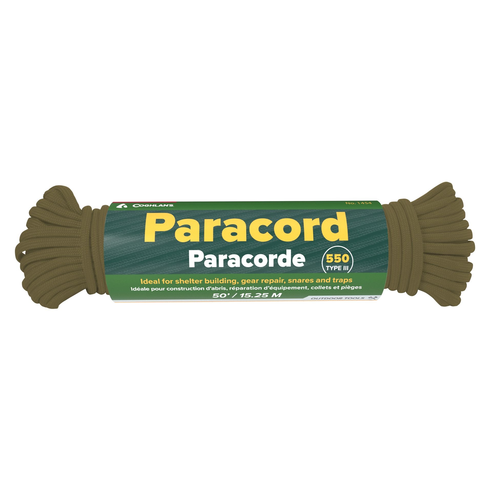 Paracord 15,25 Meter, oliv