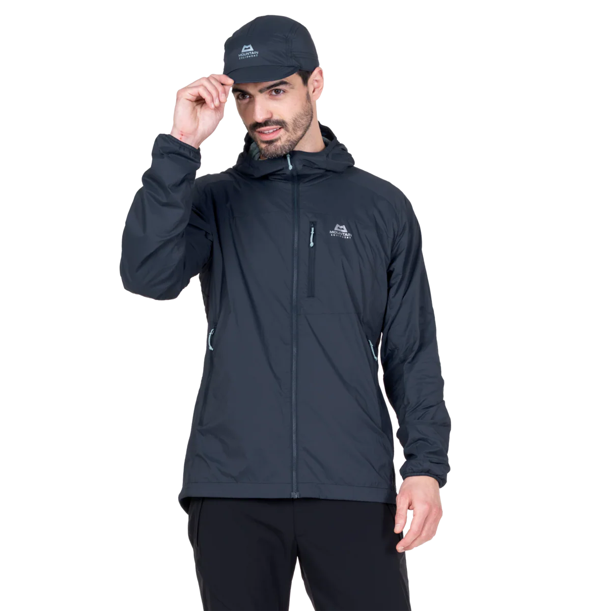 Aerotherm Hooded Jacket, blue nights