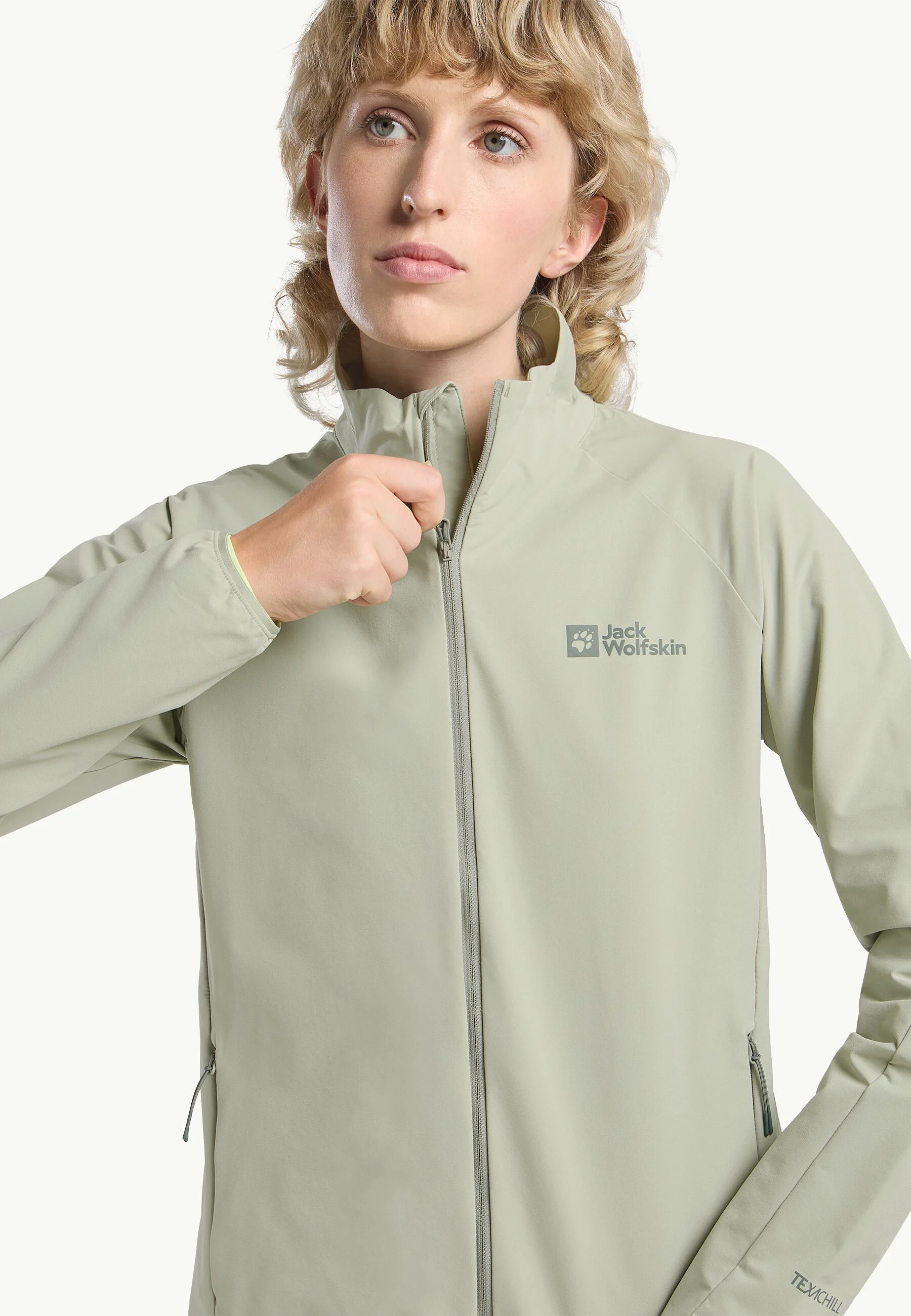Preflight Stride Jacket Wm, mint leaf