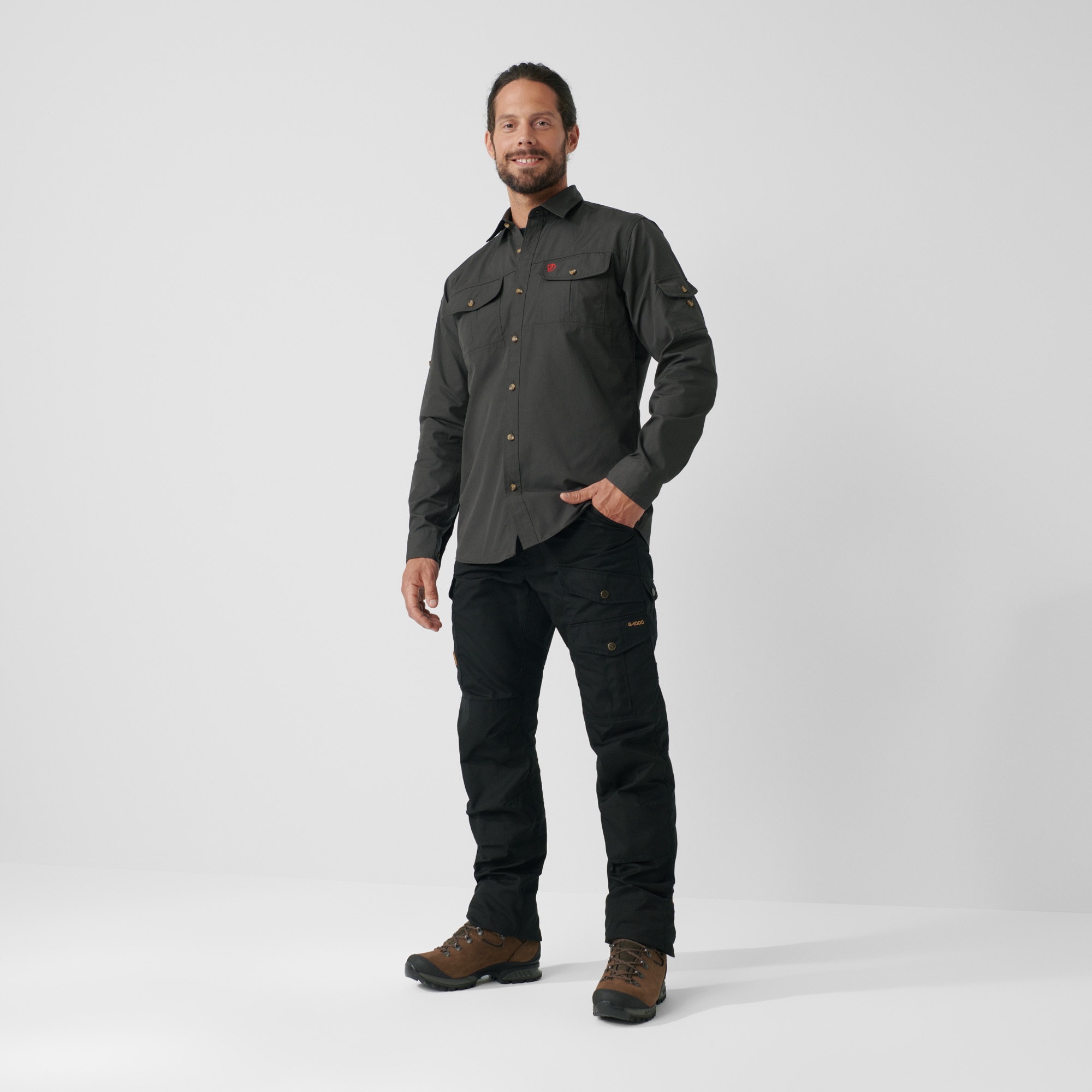 Singi Trekking Shirt, suede brown