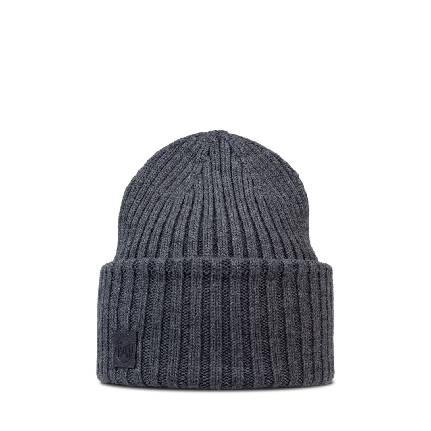Buff Knitted Hat, erviny grey heather