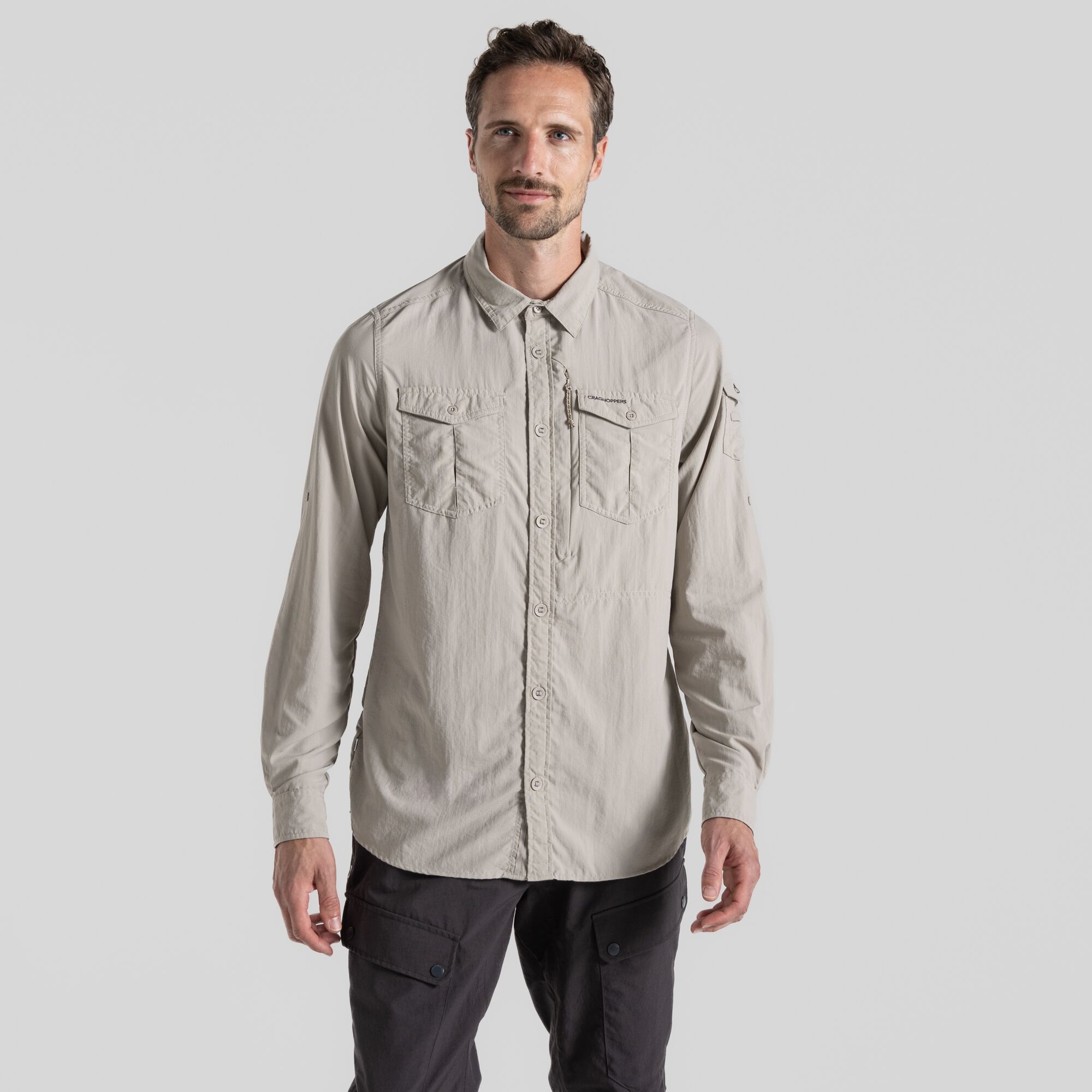 NosiLife Adventure L/S Shirt, parchment
