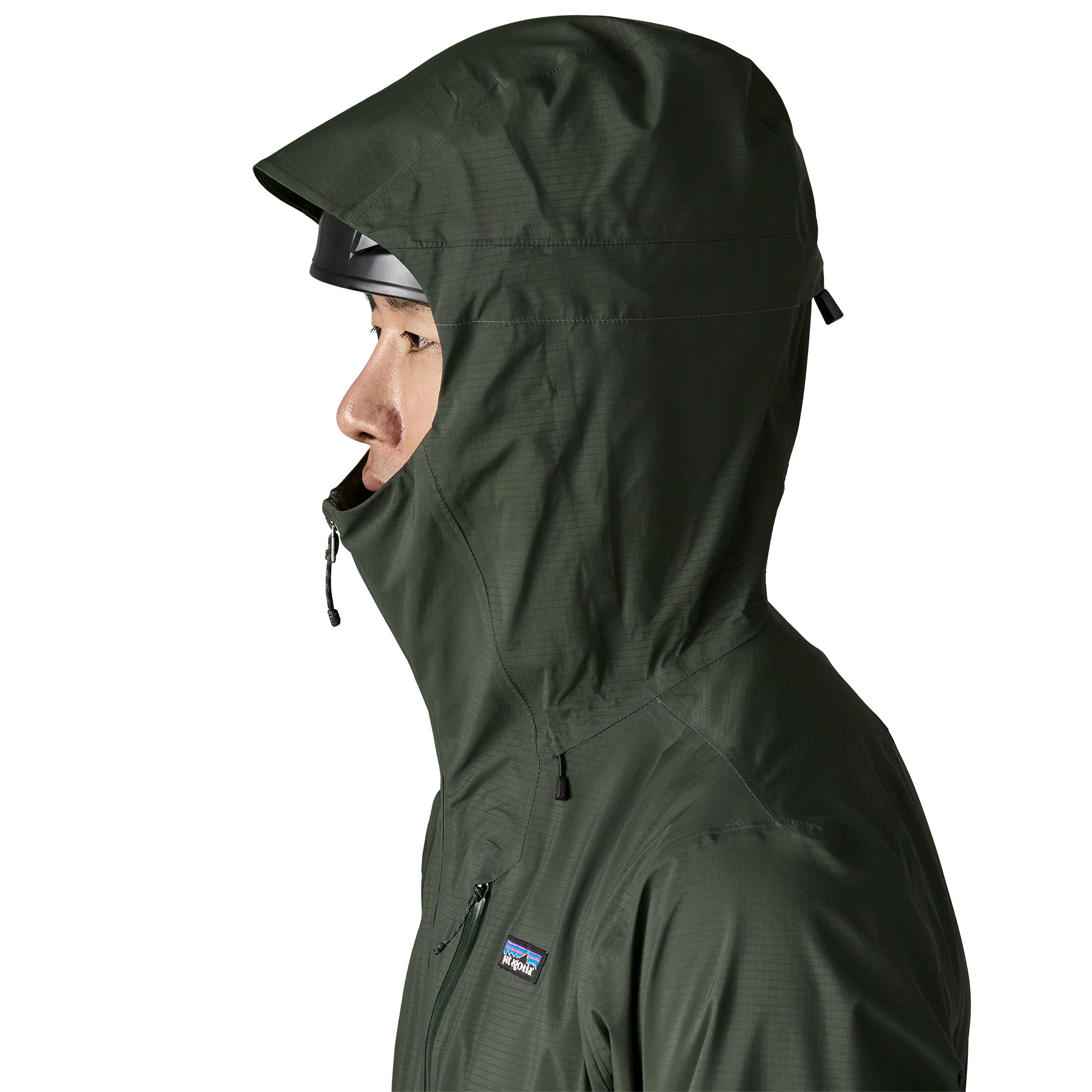 Granite Crest Rain Jacket, forge grey w/black