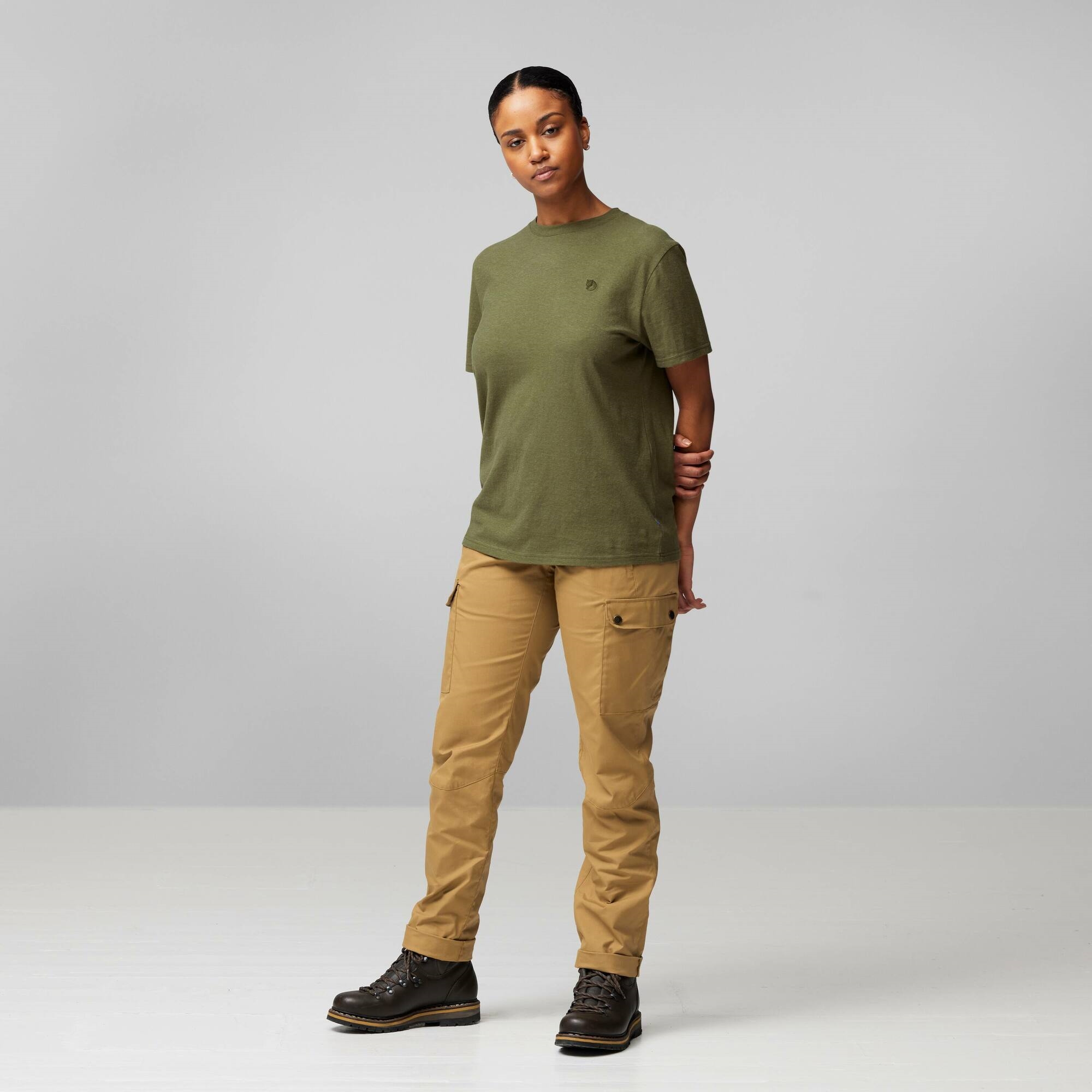 Hemp Blend T-Shirt Wm, dawn blue