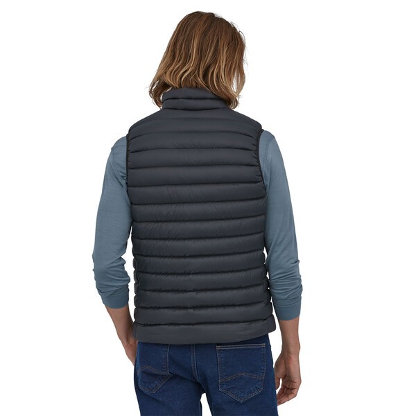 Down Sweater Vest, black
