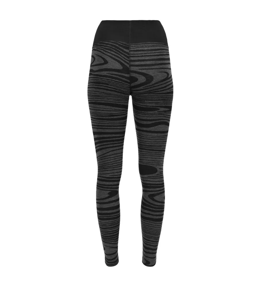 WarmWool Motion Longs High Waist Wm, Black Motion