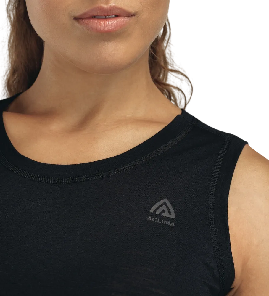 LightWool 140 singlet, jet black
