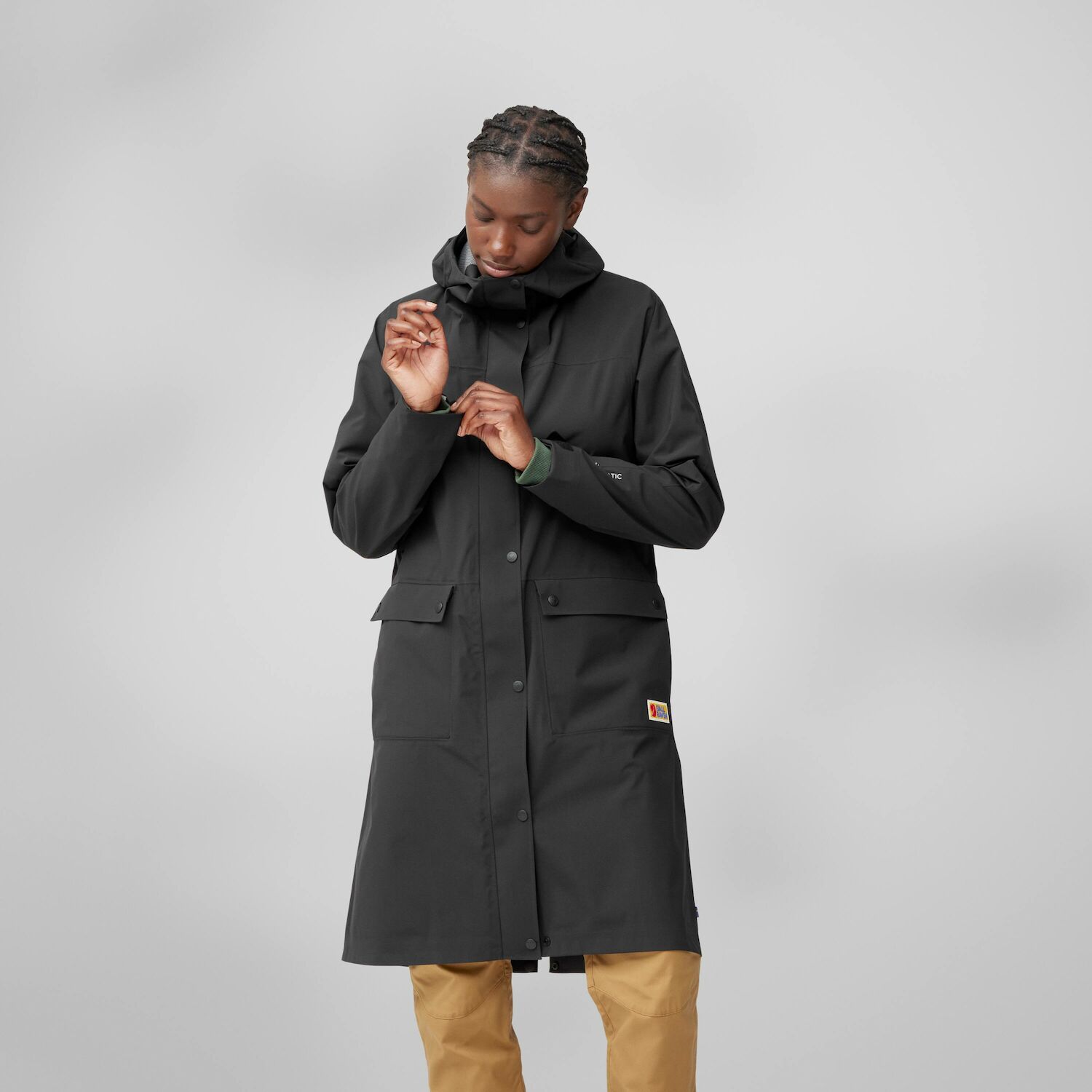 Vardag Rain Parka Wm, black