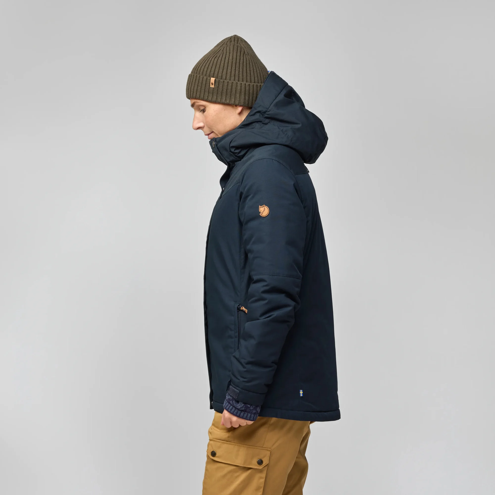 Stina Padded Jacket Wm, dark navy