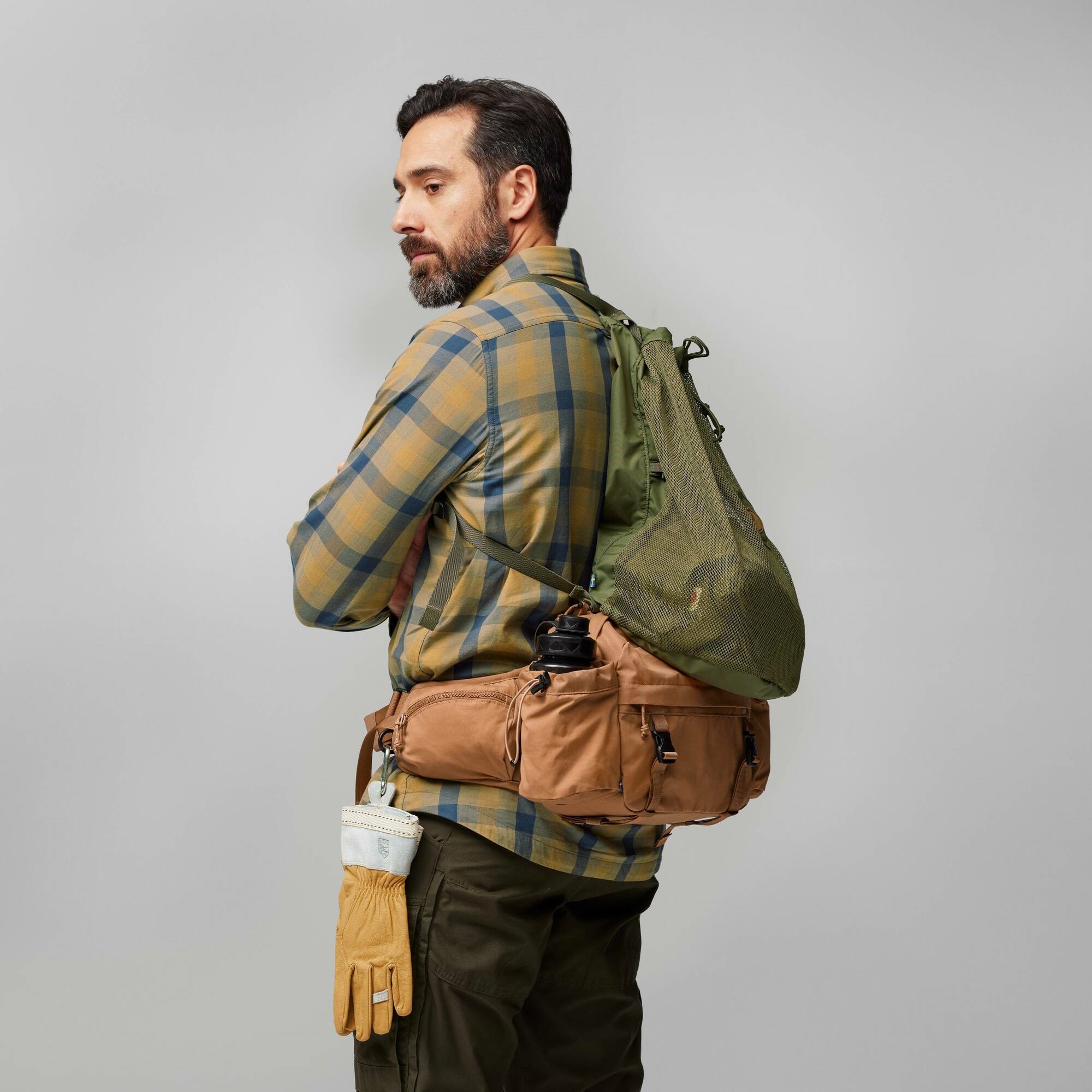 Singi Hip Pack 10, dark olive