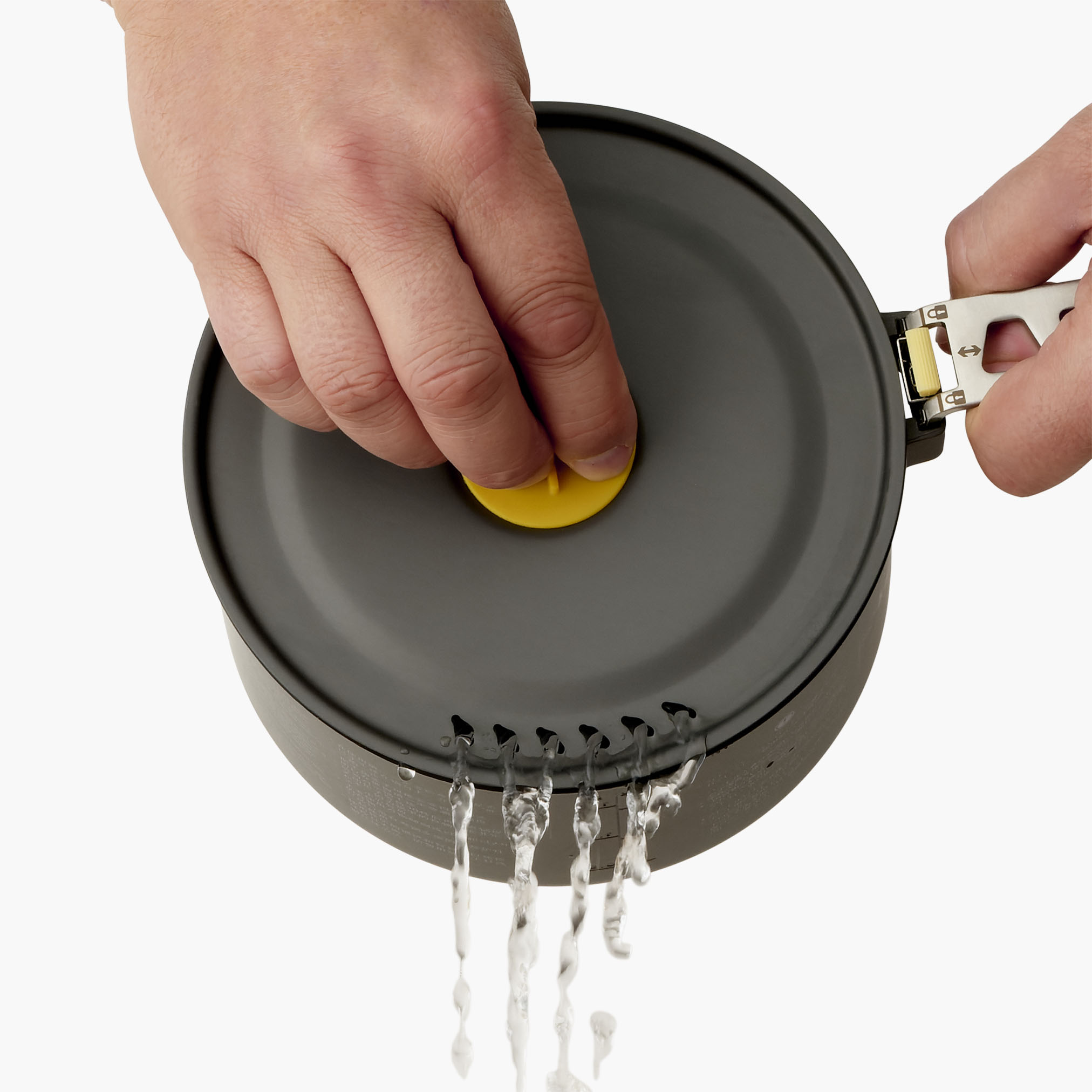 Frontier UL Pot - 2L, Aluminium Hard Anodised Grey
