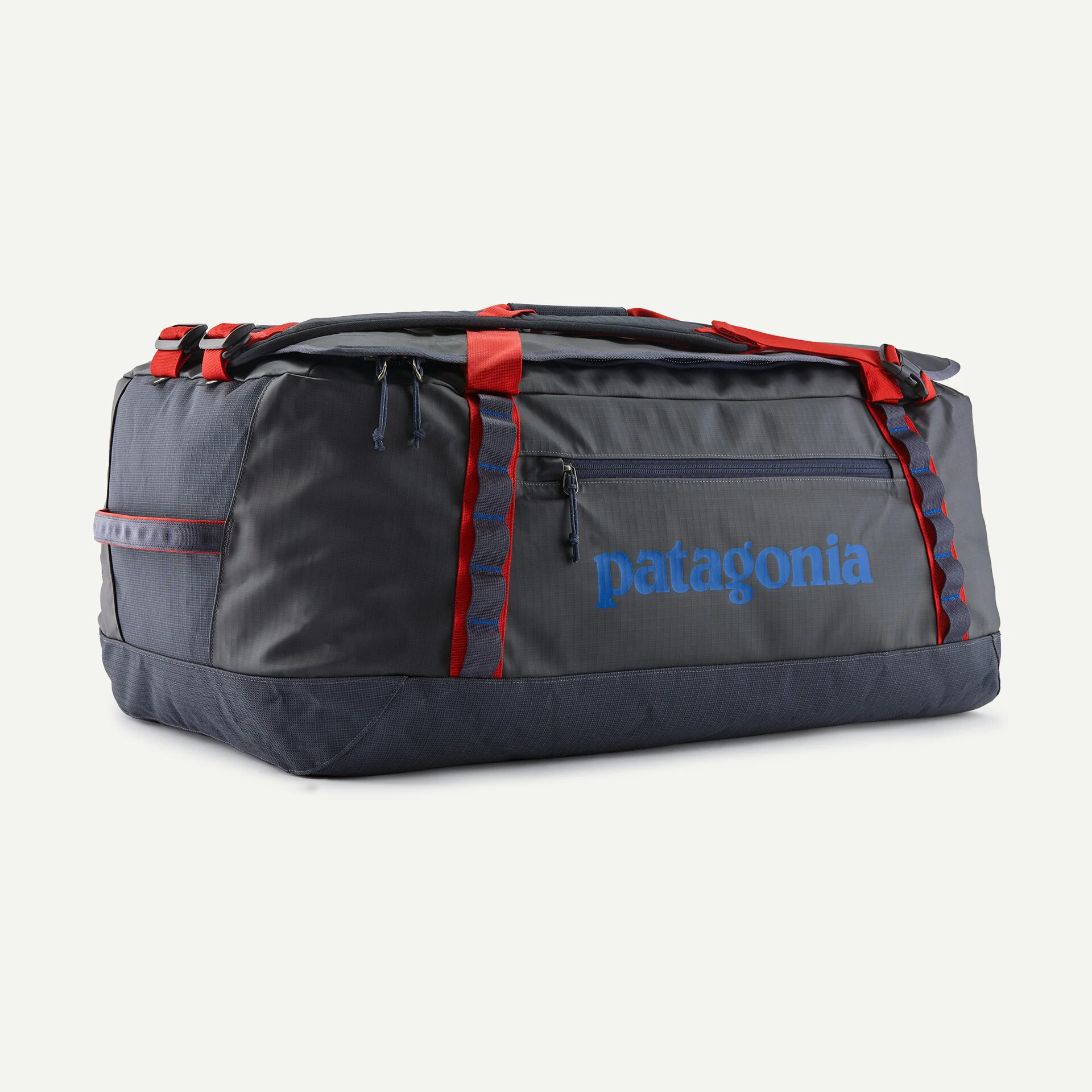 Black Hole Duffel 70, smolder Blue w/amanita Red