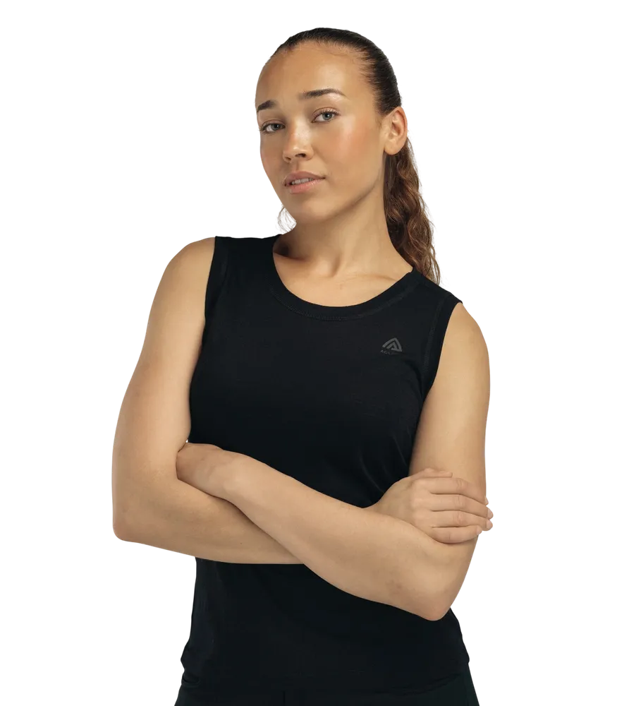 LightWool 140 singlet, jet black