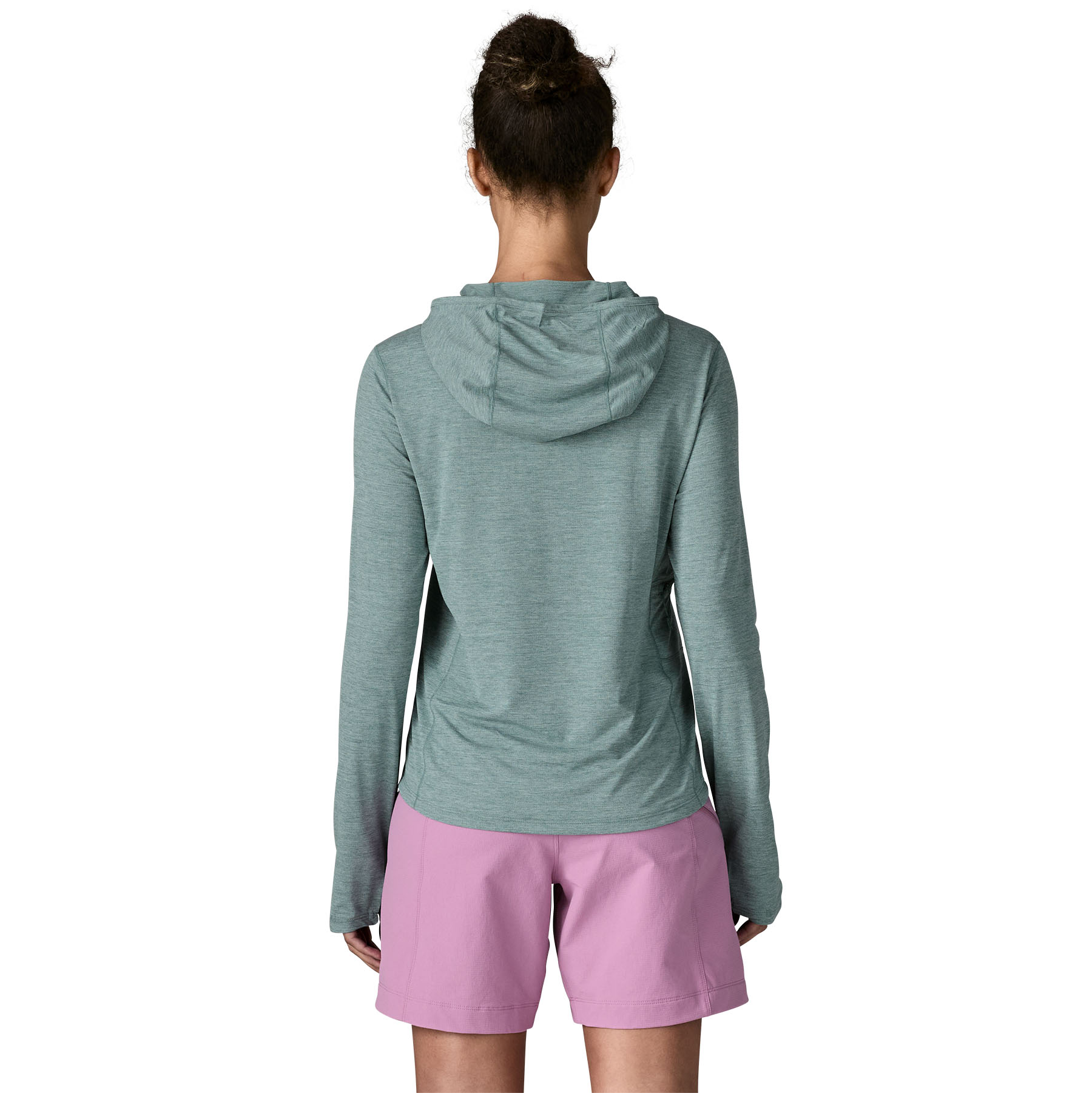 Cap Cool Sun Hoody Wm, nouveau Green - blue sage x-dye
