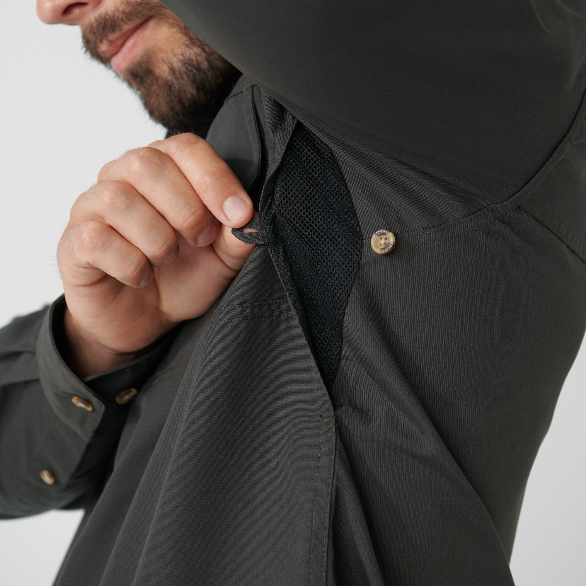 Singi Trekking Shirt, suede brown