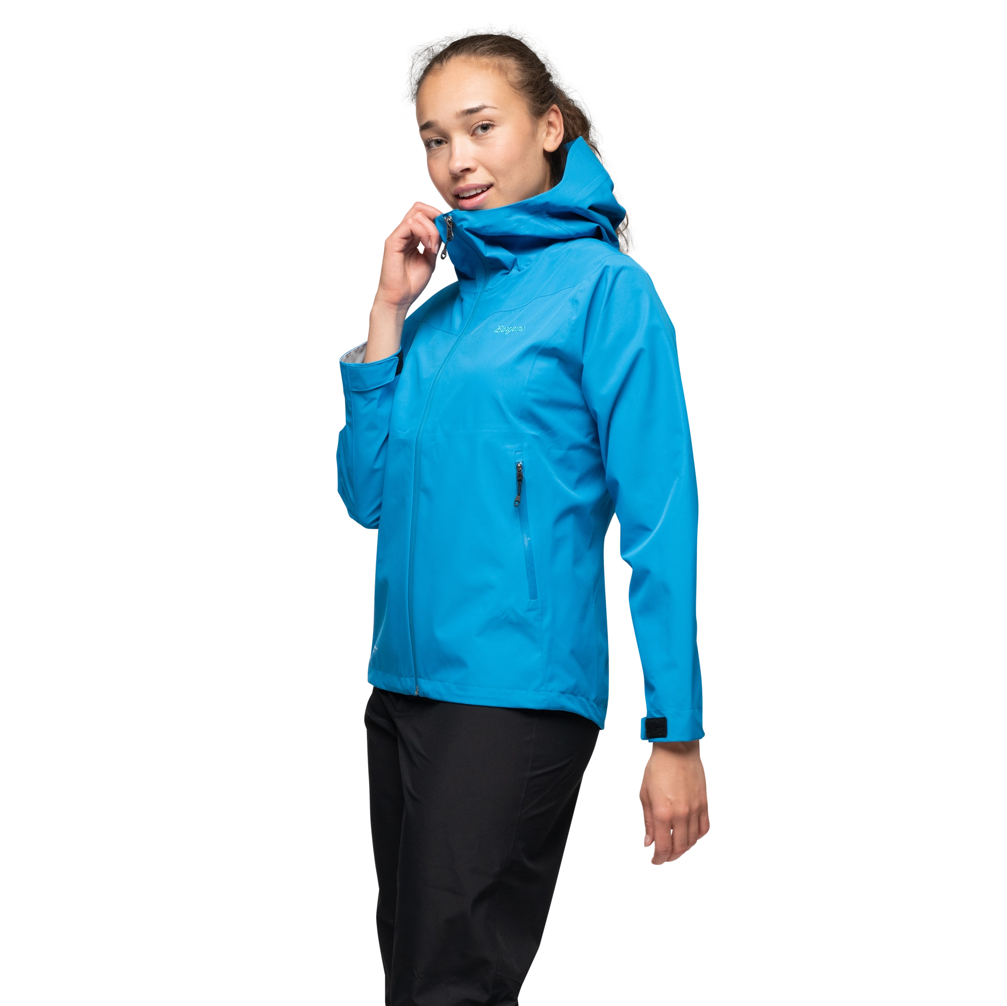Essentials Rainshell 2.5L Jacket Wm, dark aqua lagoon