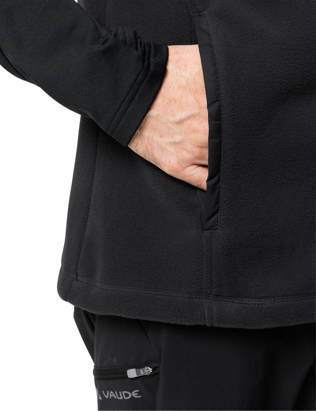 Rosemoor Fleece Vest, black