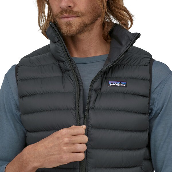 Down Sweater Vest, black