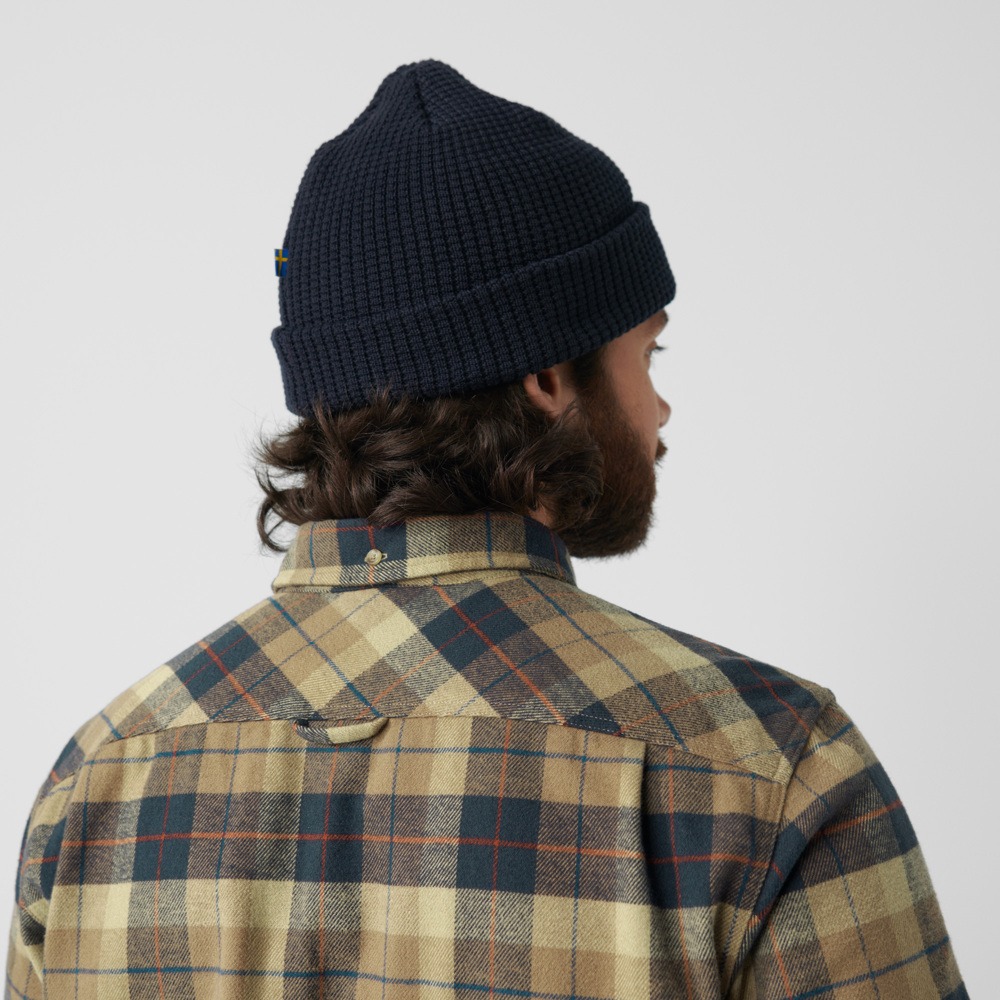 Singi Heavy Flannel L/S Shirt, black/deep forest