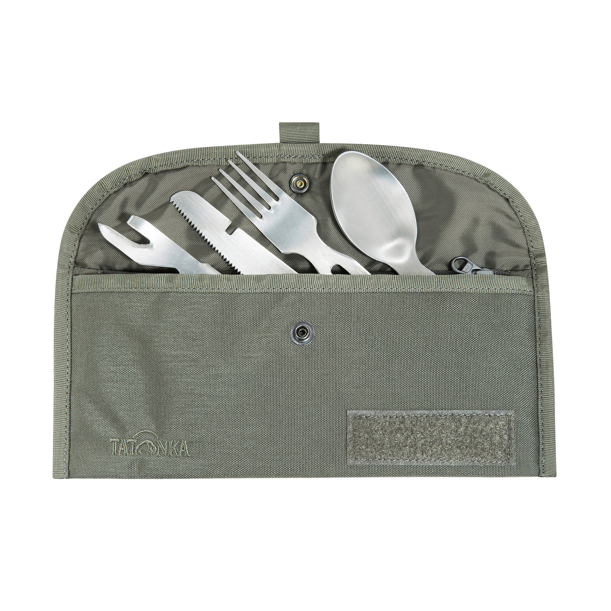 Bestecktasche BC, stone grey olive