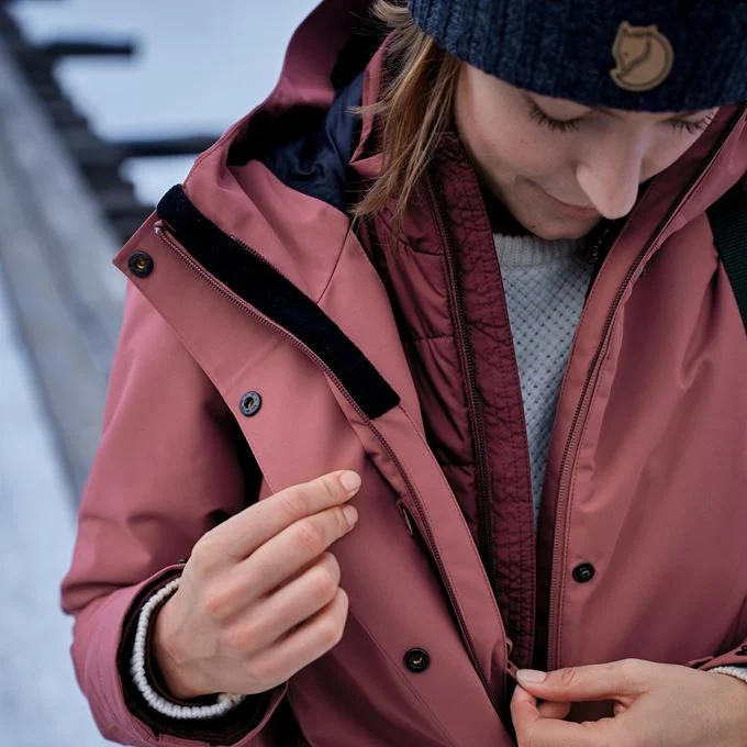Visby 3in1 Jacket Wm, dark navy
