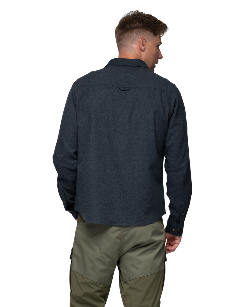 Nordmarka Flannel Shirt, navy blue