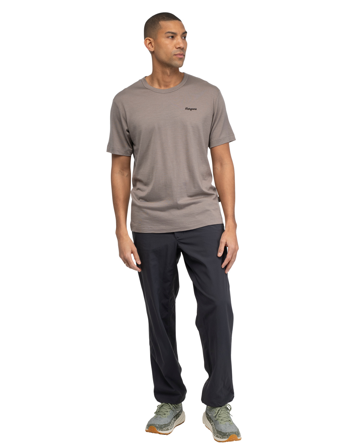 Logo Merino Tee, elemental blue