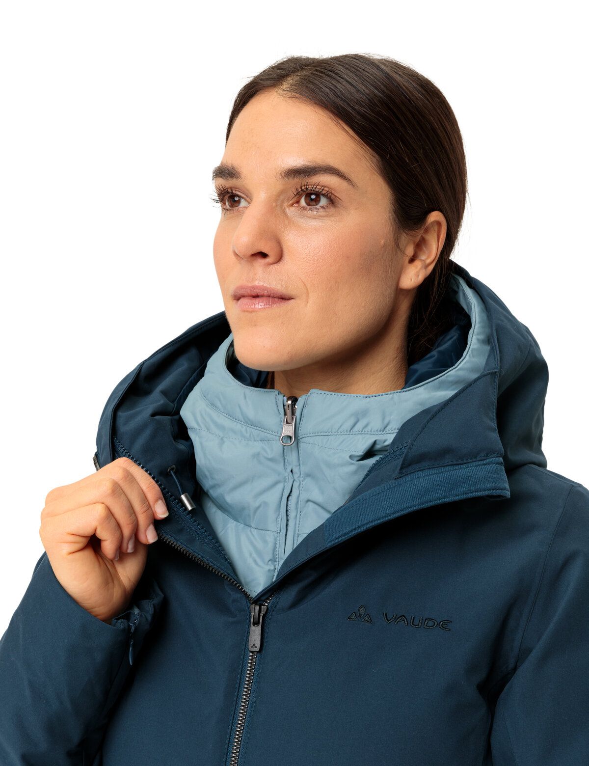 Annecy 3in1 Coat Wm, dark sea/nordic blue