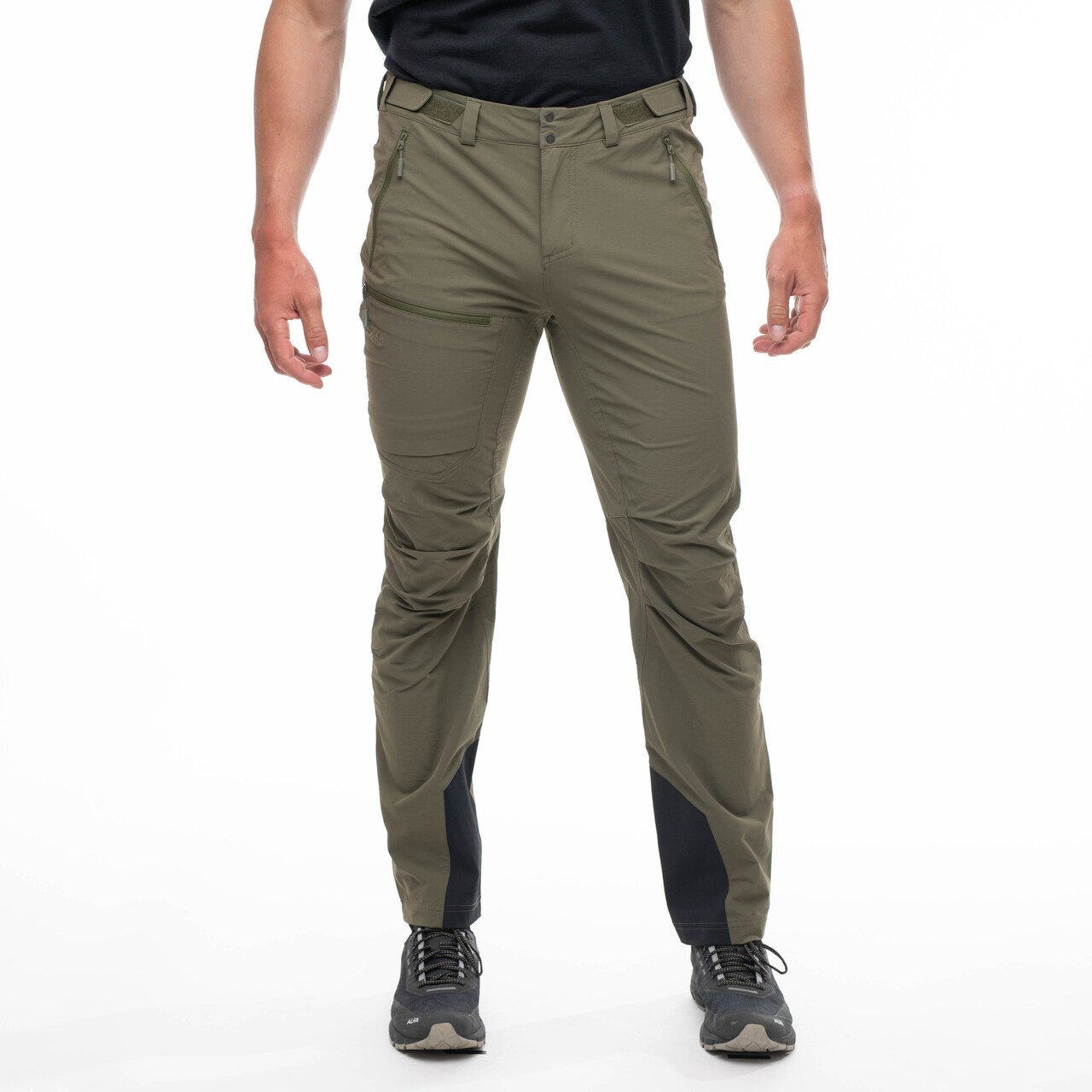 Breheimen Softshell Pants REG, dark green mud