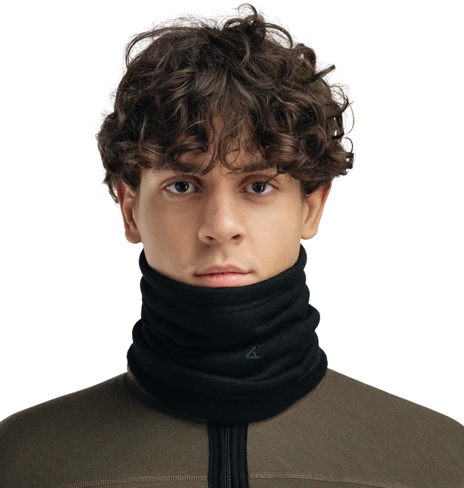 FleeceWool Headover, jet black