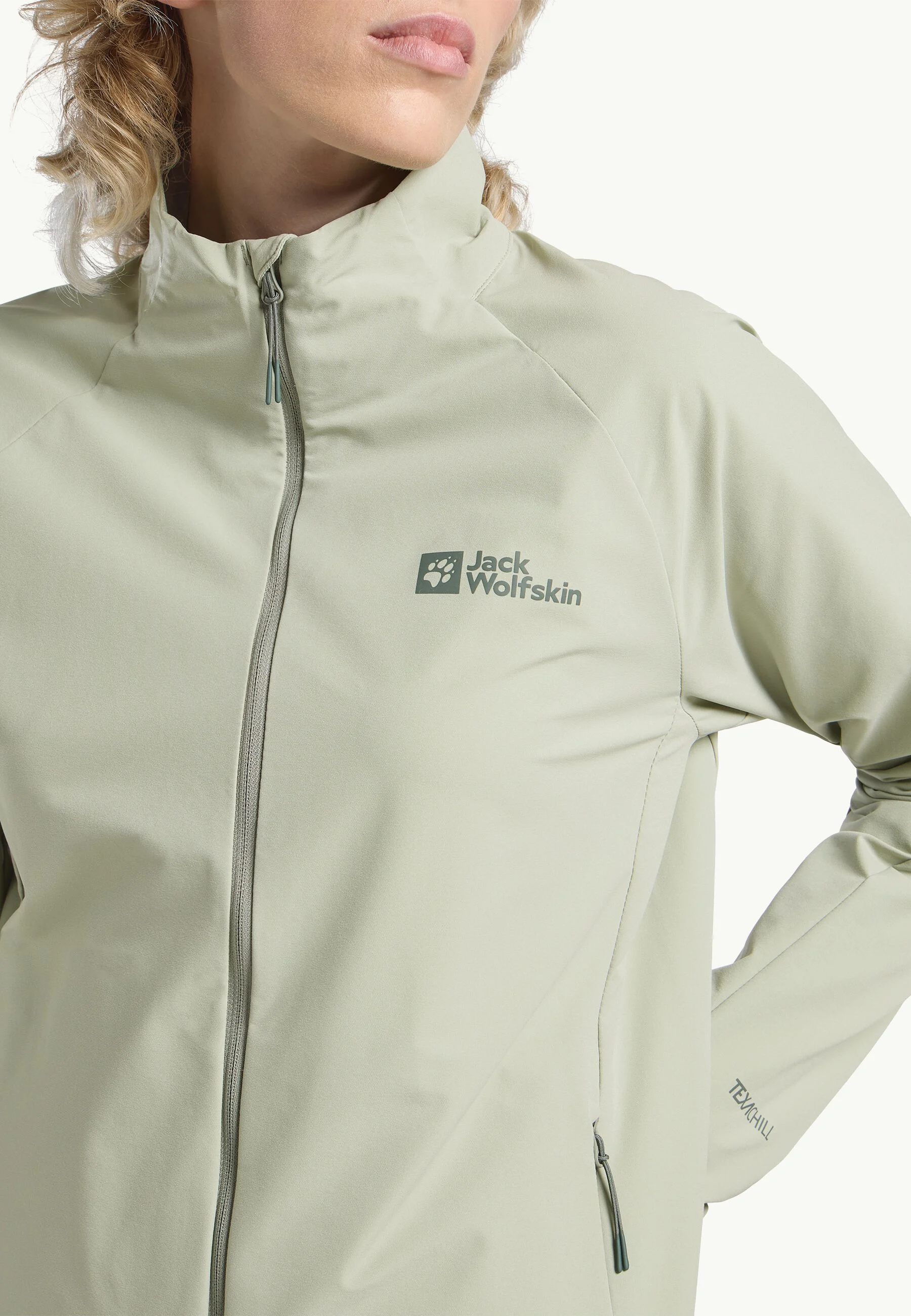 Preflight Stride Jacket Wm, mint leaf